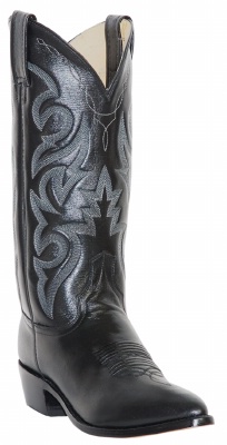 Dan Post DP2110J for $209.99 Men's Milwaukee Collection Western Boot with Black Mignon Leather Foot and a Narrow Round Toe