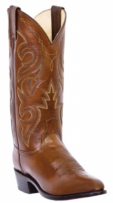 Dan Post DP2111J for $209.99 Men's Milwaukee Collection Western Boot with Antique Tan Mignon Leather Foot and a Narrow Round Toe