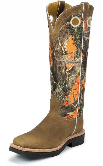 mens snake skin square toe boots