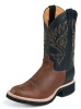 Justin L5008 Ladies Tekno Crepe Western Boot with Coffee Westerner Cowhide Foot w/ Bullhide Counter and a Double Stitched Low Profile Round Toe