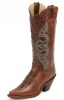 Justin L4331 Ladies Fashion Boot with Saddle Torino Cow Foot and a Narrow Snipped Toe