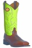 Laredo 5616 for $129.99 Ladies Rodeo Collection Stockman Boot with Dark Brown Cowhide Leather Foot and a Broad Square Toe