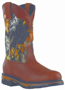 Laredo 68118 for $159.99 Men's Sullivan Collection Work Boot with Pine Cone Waterproof Leather Foot and a Round Toe