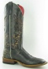 Macie Bean M9019 for $179.99 Ladies Embroidered Collection Western Boot with Black Cracktacular Foot and a Double Stitch Square Toe
