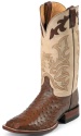 Exotic Square Toe Western Boots