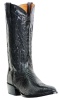 Dan Post DP2350J for $299.99 Men's Durham Collection Western Boot with Black Teju Lizard Leather Foot and a Narrow Round Toe