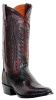 Dan Post DP2352R for $279.99 Men's Raliegh Collection Western Boot with Black Cherry Teju Lizard Leather Foot and a Medium Round Toe