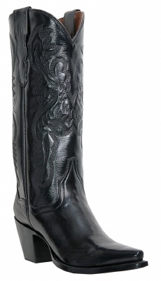 Dan Post DP3200 for $229.99 Ladies Maria Collection Western Boot with Black Mignon Leather Foot and a Square Snip Toe