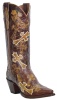 Dan Post DP3221 for $299.99 Ladies Southern Cross Collection Western Boot with Antique Brown Inlayed Leather Foot and a Square Snip Toe