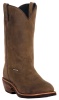 Dan Post DP69691 for $159.99 Men's Albuquerque Collection Work Boot with Tan Distressed Waterproof Leather Foot and a Round Steel Toe