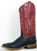 Anderson Beans HP1071 for $209.99 Mens Horsepower Collection Western Boot with Black Nile Croc Print Foot and a Double Stitch Square Toe