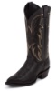 Justin 1418 Men's Classic Western Boot with Black Chester Cowhide Foot and a Narrow Rounded Toe