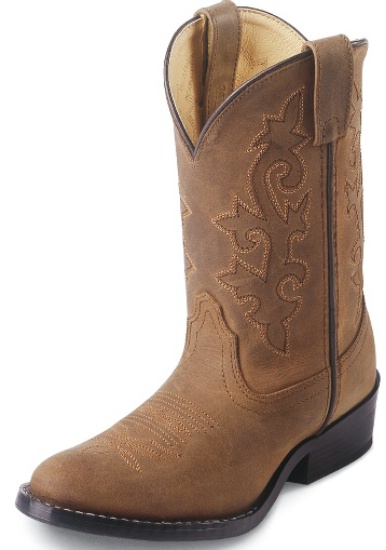 Justin 2253C Childrens Cowboy Boot with Bay Westerner Leather Foot and ...