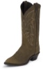 Justin 2262 Men's Classic Western Boot with Bay Apache Cowhide Foot and a Narrow Rounded Toe