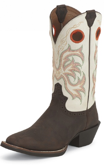 justin stampede roper boots