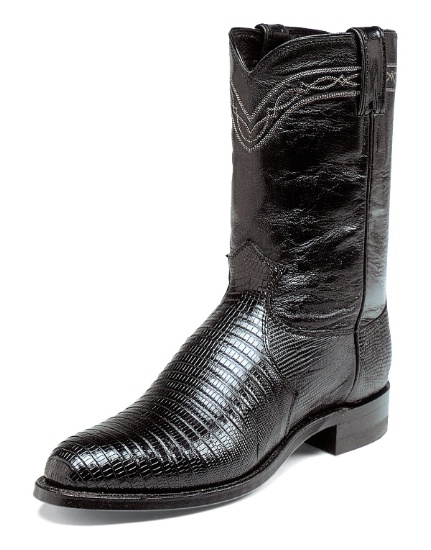 black roper boots