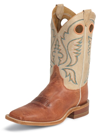 justin cowboy boots square toe