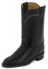 Justin L3803 Ladies Classic Roper Boot with Black Chester Cowhide Foot and a Roper Toe