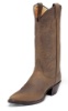 Justin L4935 Ladies Classic Western Boot with Bay Apache Cowhide Foot and a Narrow Rounded Toe