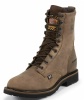 Justin WK960 Men's Worker 2 Collection Work Boot with Wyoming Waterproof Leather Foot and a Wide Round Toe