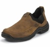 Justin 184 Men's Casual Shoe Boot with Pebble Oily Oak Cowhide Foot and a Shoe Toe