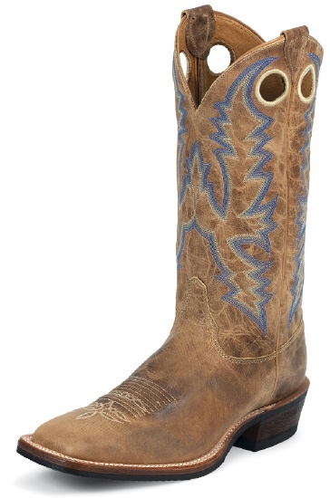 Bent Rail Boot with Tan Puma Cow Foot 