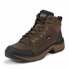 Justin L0929 Ladies Stampede Boot with Copper Pebble Kettle Foot and a Shoe Toe