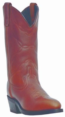 Laredo 28-1807 for $119.99 Men's Tucson Collection Trucker Boot with Earth Brown Cowhide Leather Foot and a Medium Round Toe