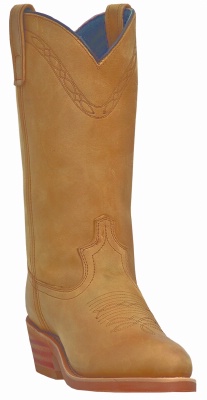 Laredo 28-2104 for $119.99 Men's Mechanic Collection Trucker Boot with Dirty Brown Cowhide Leather Foot and a Round Toe