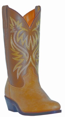 Laredo 4212 for $119.99 Men's London Collection Western Boot with Tan Distressed Cowhide Leather Foot and a Medium Round Toe