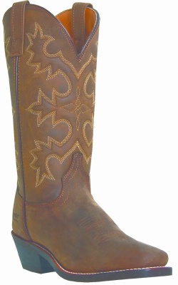 Laredo 4235 for $109.99 Men's Dover Collection Western Boot with Tan Distressed Cowhide Leather Foot and a Square Toe