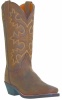 Laredo 4235 for $109.99 Men's Dover Collection Western Boot with Tan Distressed Cowhide Leather Foot and a Square Toe