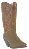 Laredo 5732 for $109.99 Ladies Canyon Collection Western Boot with Tan Distressed Cowhide Leather Foot and a Square Snip Toe