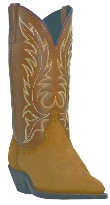 Laredo 5742 for $119.99 Ladies Kadi Collection Western Boot with Tan Distressed Leather Foot and a Medium Round Toe