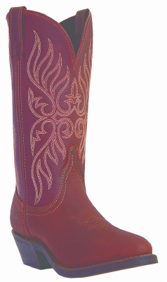 Laredo 5752 for $99.99 Ladies Kelli Collection Western Boot with Copper Kettle Cowhide Leather Foot and a Medium Round Toe