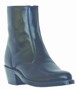 Laredo 62001 for $139.99 Men's Long Haul Collection Zipper Boot with Black Cowhide Leather Foot and a Medium Round Toe
