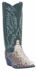 Laredo 6751 for $249.99 Men's Key West Collection Western Boot with Natural Python Leather Foot and a Medium Round Toe