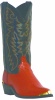 Laredo 68086 for $139.99 Men's Atlanta Collection Western Boot with Peanut Lizard Print Leather Foot and a Narrow Round Toe