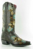 Macie Bean M8034 for $179.99 Ladies Embroidered Collection Western Boot with Glitterrific Foot and a Snip Toe