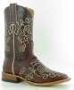 Macie Bean M9003 for $179.99 Ladies Embroidered Collection Western Boot with Sweet Sixteen Foot and a Double Stitch Square Toe