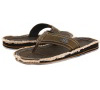 M and F Western Products 5410644 Men's Bent Rail Sandal with Bay Apache Foot and a Bay Apache Stitched Strap