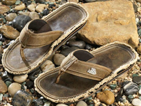 western style flip flops