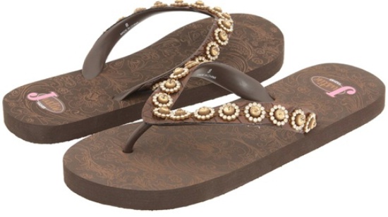 western flip flops