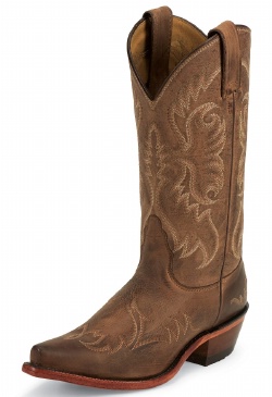 Nocona LD2733 Ladies Lagacy Western Boot with Coyote Vintage Cow Foot and a Narrow Medium Snip Toe