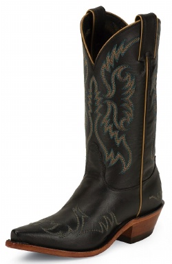 Nocona LD2734 Ladies Lagacy Western Boot with Black Superior Calf Foot and a Narrow Medium Snip Toe