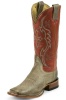 Nocona LD8906 Ladies Exotic Western Boot with Mink Vintage Smooth Ostrich Foot and a Wide Square Toe