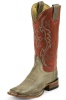 Nocona LD8906 Ladies Exotic Western Boot with Mink Vintage Smooth Ostrich Foot and a Wide Square Toe