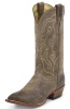 Nocona MD2702 Men's Legacy Western Boot with Tan Vintage Cow Foot and a Narrow Snip Toe