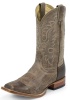 Nocona MD2731 Men's Legacy Rancher Boot with Tan Vintage Cow Foot and a Wide Square Toe