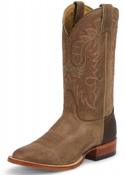 Nocona MD2732 Men's Legacy Rancher Boot with Tan Vintage Cow Foot and a Wide Round Toe